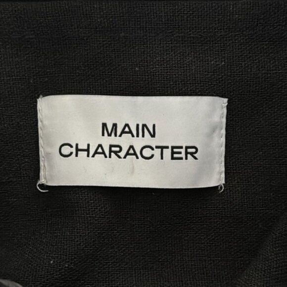 Aritzia Main Character Black Woven Hobo Paper Handbag - Picture 5 of 10